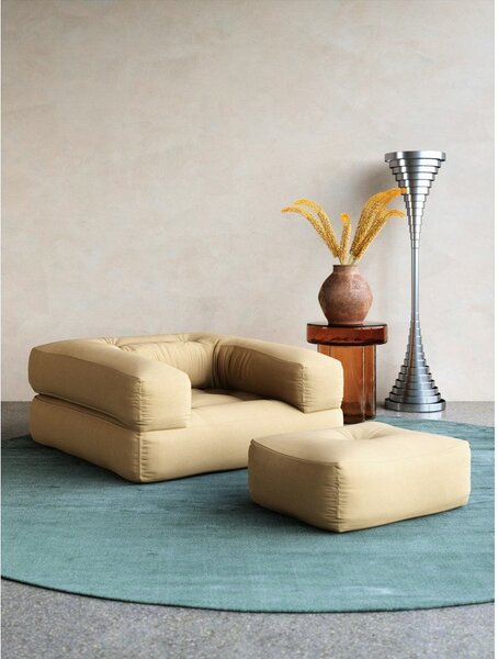 Poltrona Variable Lino Beige Cube - Karup Design