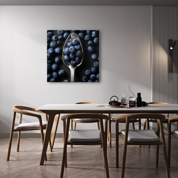 Quadro su tela – Freschezza ai mirtilli blu