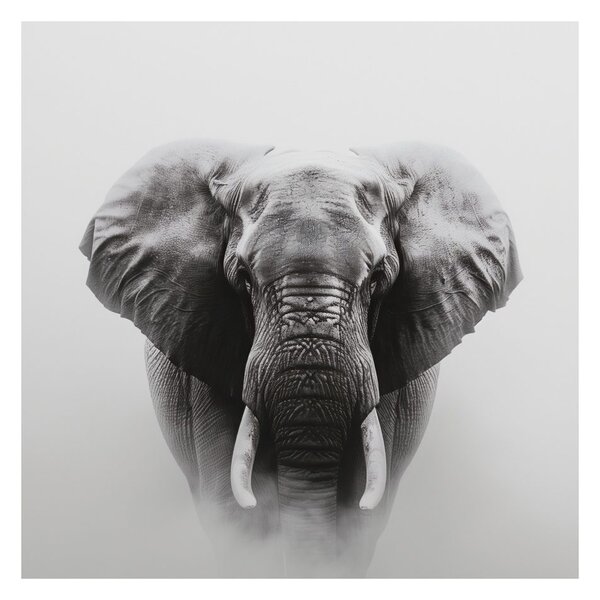 Quadro su tela – Forza e serenità dell'elefante