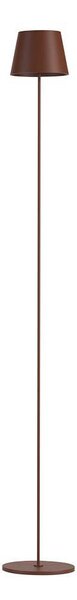 V-TAC VT-7544 Lampada da terra piantana led touch dimmerabile in alluminio corpo corten altezza regolabile 50cm-130cm ricarica USB - sku 7008