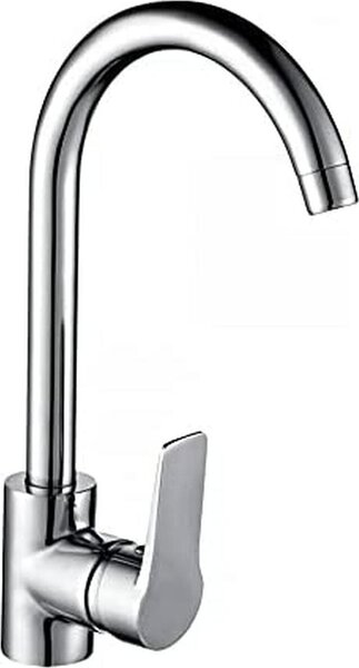 Miscelatore monocomando per lavello con bocca alta. edm