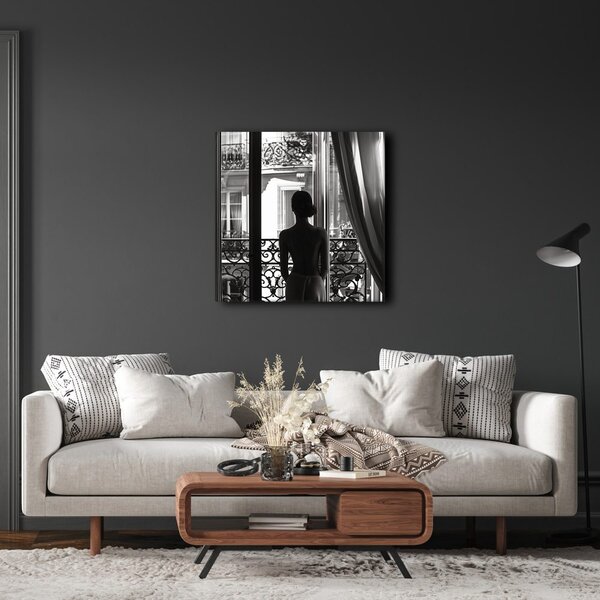 Quadro su tela – Mistero in bianco e nero