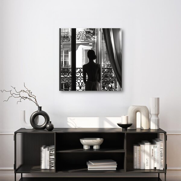 Quadro su tela – Mistero in bianco e nero