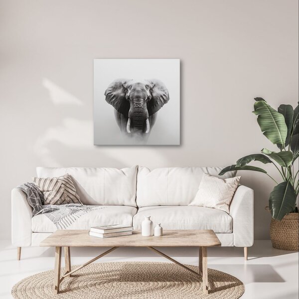 Quadro su tela – Forza e serenità dell'elefante