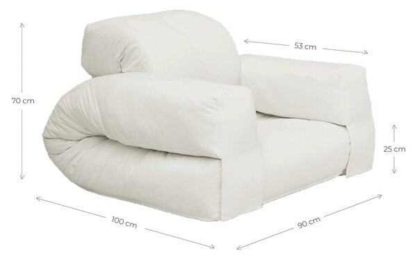Poltrona nera Hippo - Karup Design