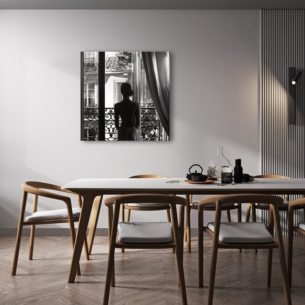 Quadro su tela – Mistero in bianco e nero