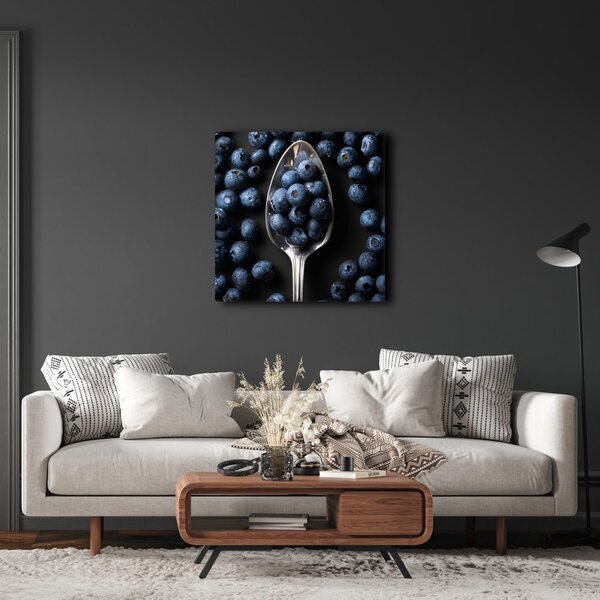 Quadro su tela – Freschezza ai mirtilli blu