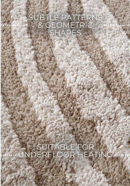 Passatoia beige 80x240 cm Pigment Beige - Elle Decoration