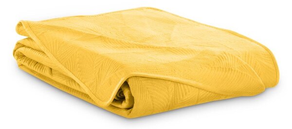 Copriletto arancione e giallo per letto matrimoniale 200x220 cm Palsha - AmeliaHome