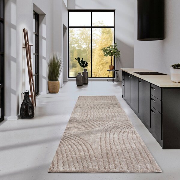 Passatoia beige 80x240 cm Pigment Beige - Elle Decoration