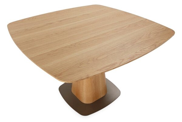 Tavolo da pranzo con effetto rovere 120x120 cm Etel – MOME