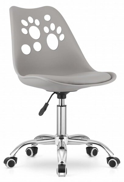 Sedia da ufficio ergonomica con ruote e altezza regolabile