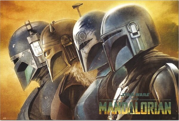 Posters, Stampe Star Wars The Mandalorian - Mandalorians