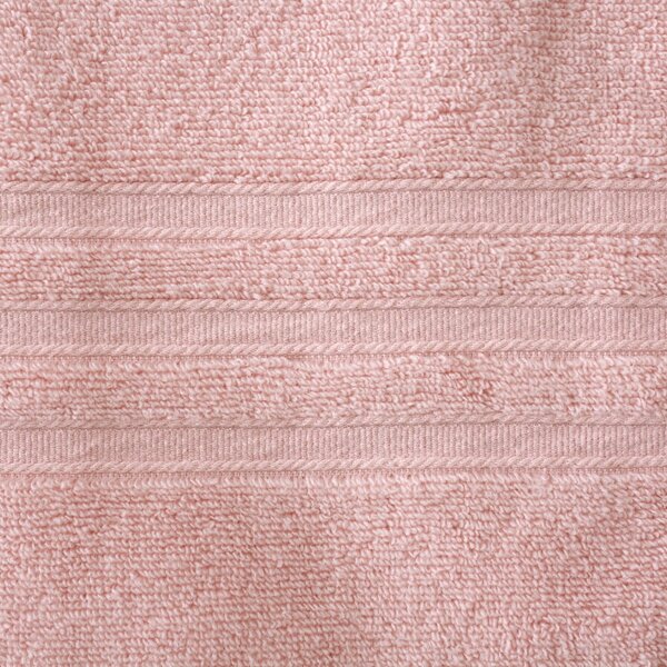 Set di asciugamani per viso e corpo tipo terry rosa chiaro in cotone 6 pz Zero Twist – Catherine Lansfield