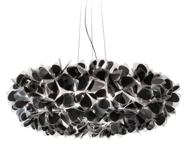 Slamp Lampada a sospensione Clizia Mama Non Mama, dimmerabile, Nero, Soggiorno / Sala da pranzo, Plastica, Design, Lampada a sospensione