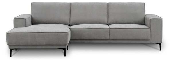 Divano angolare grigio (con penisola a sinistra/con chaise lounge) Copenhagen – Scandic