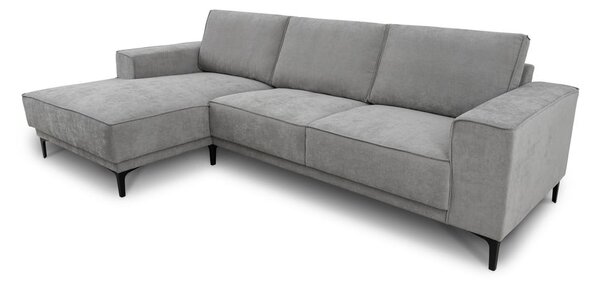 Divano angolare grigio (con penisola a sinistra/con chaise lounge) Copenhagen – Scandic