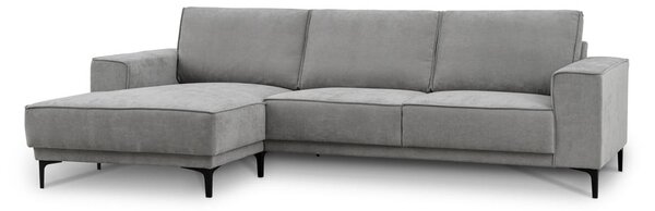 Divano angolare grigio (con penisola a sinistra/con chaise lounge) Copenhagen – Scandic
