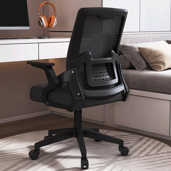 Sedia da ufficio ergonomica con braccioli regolabili