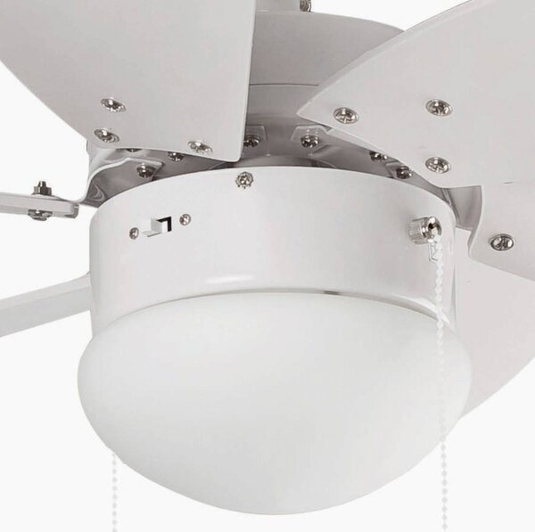 Philips - Ventilatore da soffitto LED BLISS LED/35W/230V 5500/4000/3000K  bianco + TC