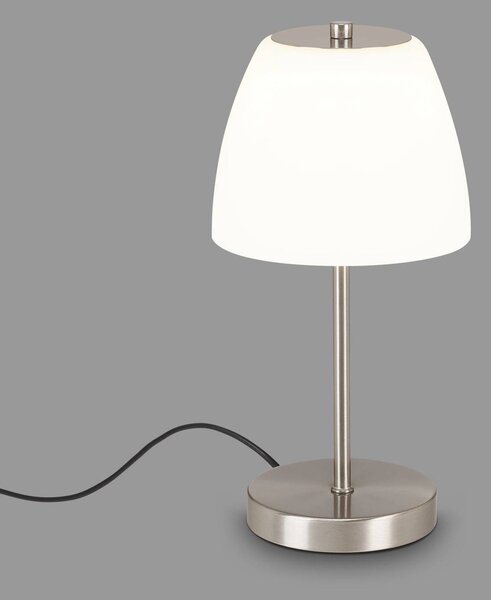 Briloner Lampada LED da tavolo Masa touchdimmer, nichel