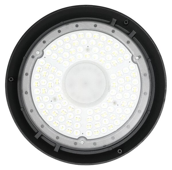Lampada a soffitto a LED, modello VT-92151-N, colore nero, grado di protezione IP65, diametro 29,5 cm