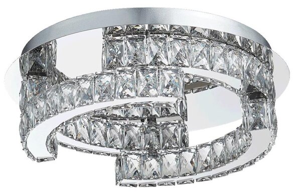 LUXERA 62429 - Plafoniera LED SANTANA LED/24W/230V