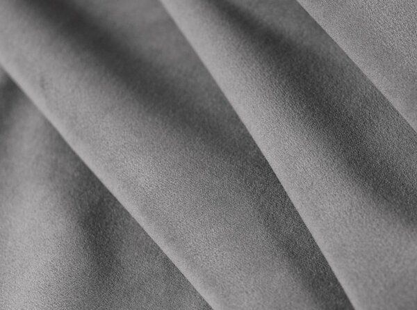 Divano grigio chiaro con rivestimento in velluto 248 cm Vanda – Mazzini Sofas