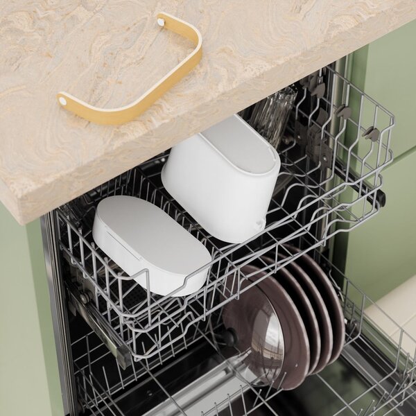 Bidone per l'umido bianco 4 l Bellwood – Umbra