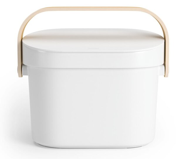 Bidone per l'umido bianco 4 l Bellwood – Umbra