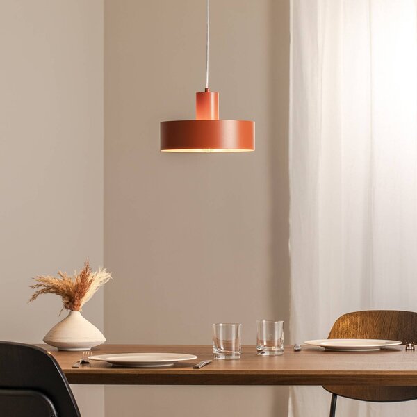 Lampada a sospensione Rif M SIGMA, dimmerabile, Rosso, Soggiorno / Sala da pranzo, Metallo, Moderno, Lampada a sospensione