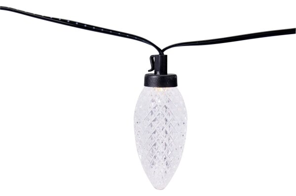 LED Catena luminosa natalizia da esterno 20xLED/230V 14,5 m IP44 bianco caldo