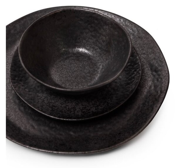 Set da pranzo in pietra 18 pz Dark Moon – Bonami Selection