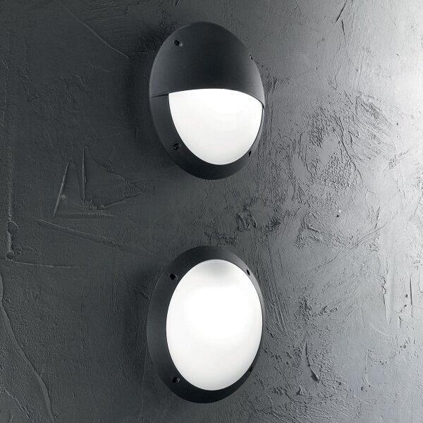 Ideal Lux - Applique da esterno POLAR 1xE27/23W/230V IP66 nero
