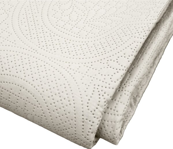 Set con copriletto e federa color crema in microfibra 240x260 cm Romane – douceur d'intérieur