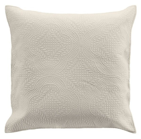 Set con copriletto e federa color crema in microfibra 240x260 cm Romane – douceur d'intérieur