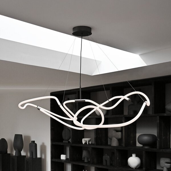 Lampada a sospensione 101 COPENHAGEN, Ghost, dimmerabile, Bianco, Soggiorno, Alluminio, Design