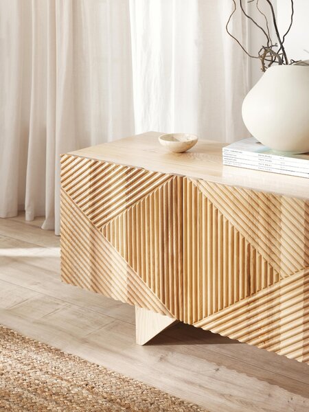 Credenza bassa in legno di frassino Louis