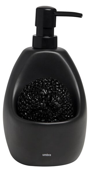 Dispenser per sapone nero in ceramica 590 ml Joey – Umbra