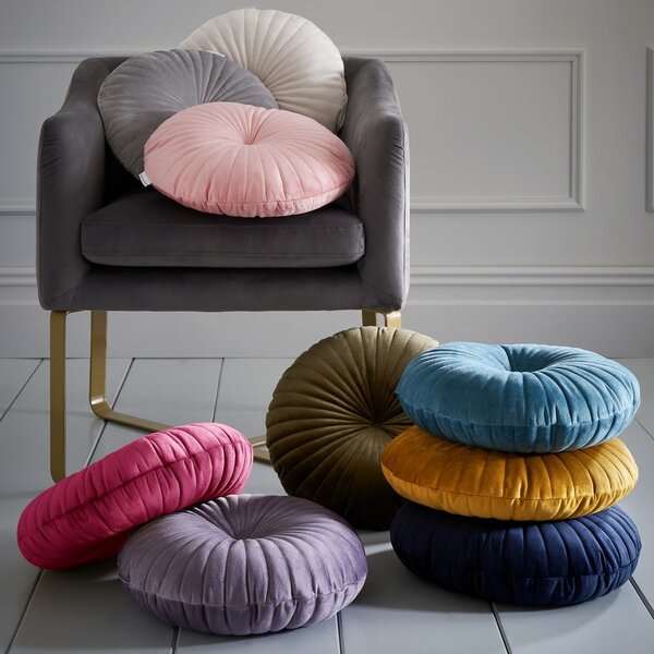 Cuscino decorativo in velluto ø 40 cm Round Soft Touch – Catherine Lansfield