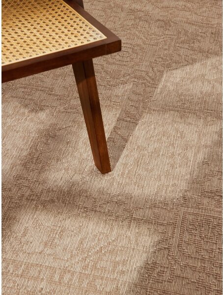 Tappeto da interno/esterno beige/avorio 200x290 cm Duet Kona – NORTHRUGS