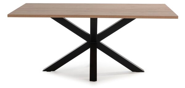 Tavolo da pranzo con piano in rovere 100x180 cm Comba - Marckeric