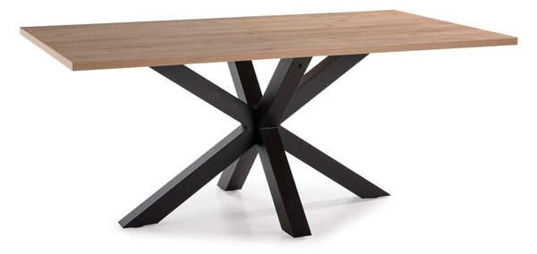 Tavolo da pranzo con piano in rovere 100x180 cm Comba - Marckeric