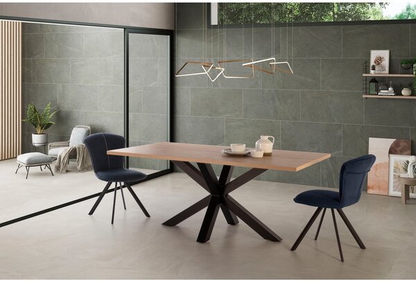 Tavolo da pranzo con piano in rovere 100x180 cm Comba - Marckeric