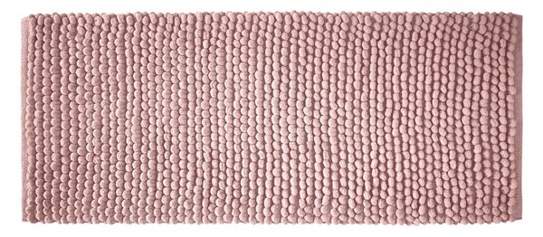 Tappetino da bagno rosa 50x120 cm Aspen Bobble - Bianca