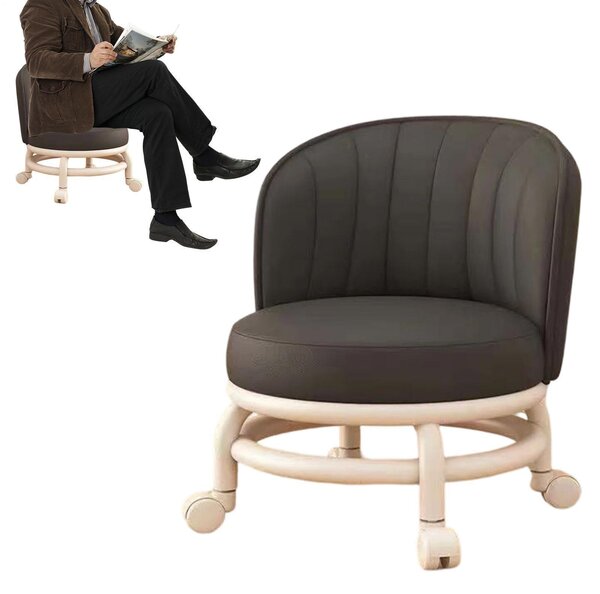 Sedia girevole ergonomica con ruote