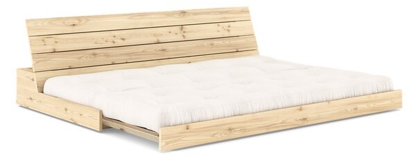 Divano letto crema 196 cm Base - Karup Design