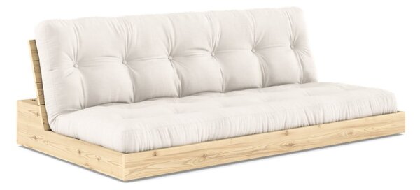 Divano letto crema 196 cm Base - Karup Design