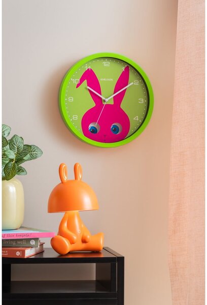Orologio per bambini ø 31 cm Peekaboo Bunny - Karlsson