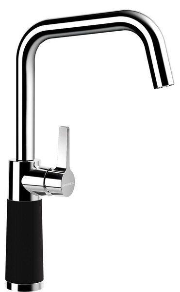 Rubinetto da cucina Schock SC-530 Cromo/Cristadur Verde Linea Notte